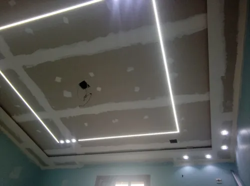 Peintue decoration ba13  بديل الخشب و بديل الرخام  faux plafond  demontable