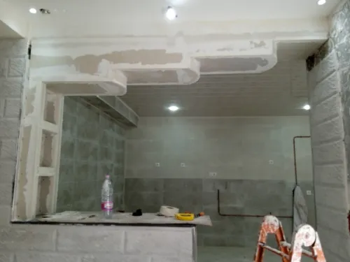 Peintue decoration ba13  بديل الخشب و بديل الرخام  faux plafond  demontable