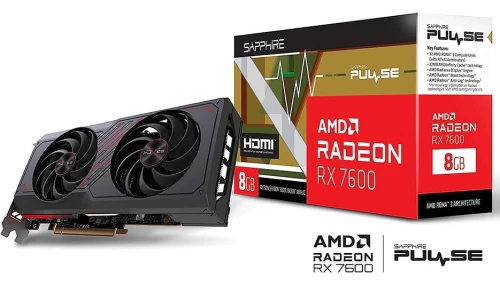 PC GAMER R5 5500 RX7600 08G 16GB RAM 256 SSD