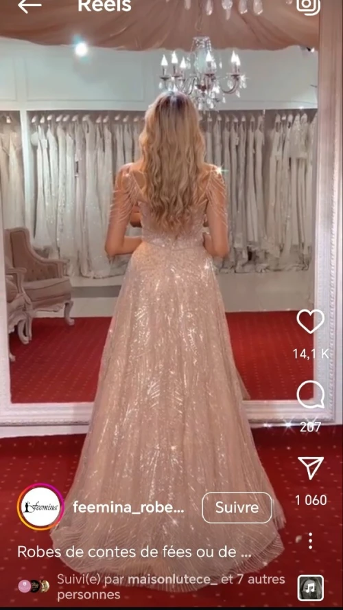 Robe soirée (fée-mina robe) 