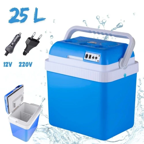 حافظة تبريد كهربائية متنقلة 25 لتر | 12V / 220V Glacière Électrique Portable