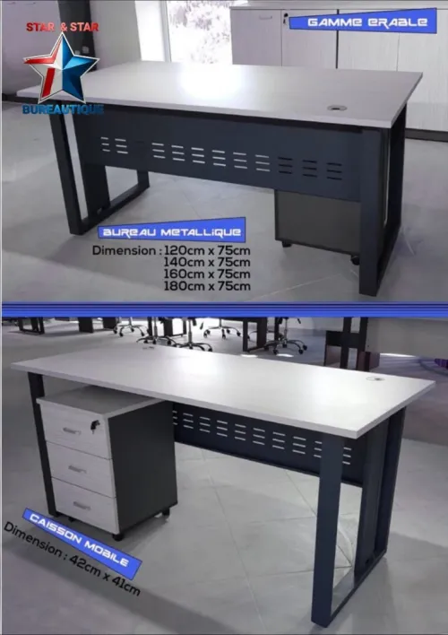 Bureau opérateur Plusieurs modèles et dimensions