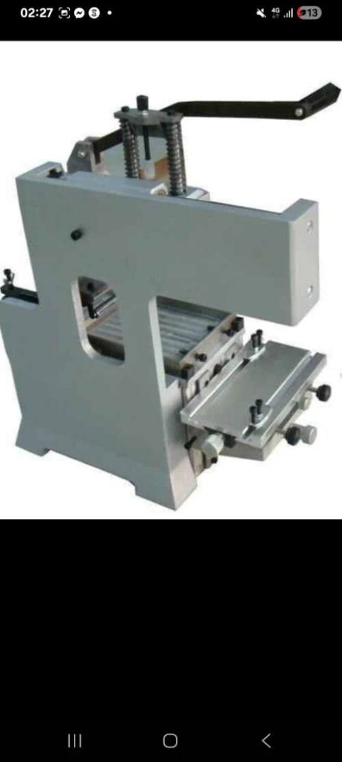 Machine tampographie manuel