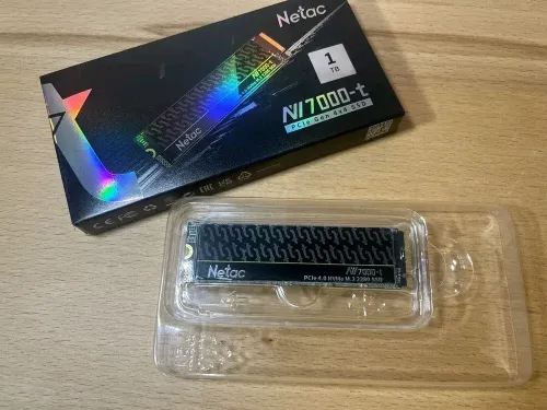 ssd nvme 1TB NETAC NV7000-T PCIe Gen4 x4 -7400 MB/s-