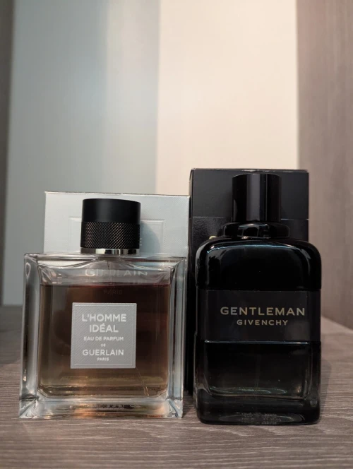 Guerlain L'homme idéal EDP + Givenchy Gentleman Eau boisée
