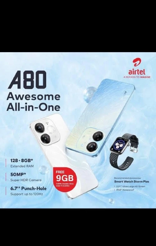 Smartphone itel A80 