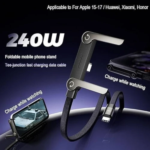 Chargeur TYPE-C to TYPE-C 240W