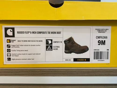 CARHARTT RUGGED FLEX SOFT TOE WORK BOOT
