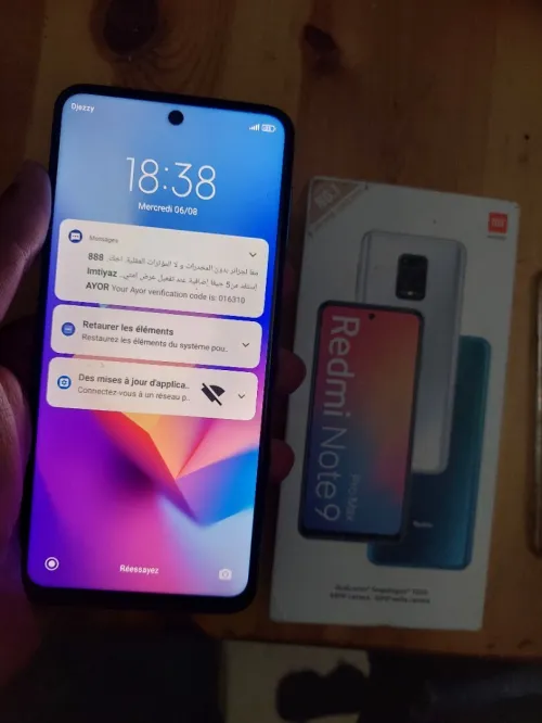 Redmi not 9 pro 2021