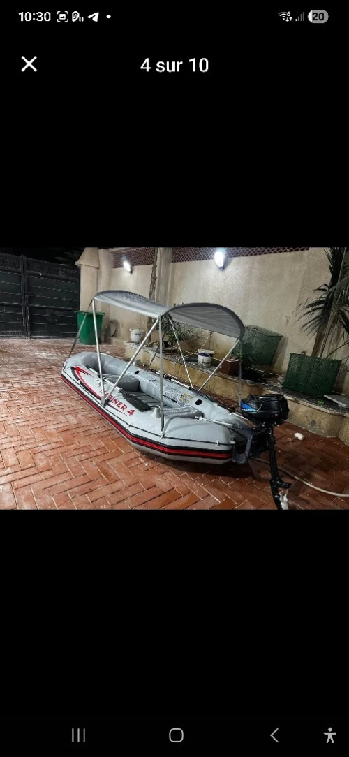 MARINER 4 AVEC MOTEUR ET ACCESSOIRES
