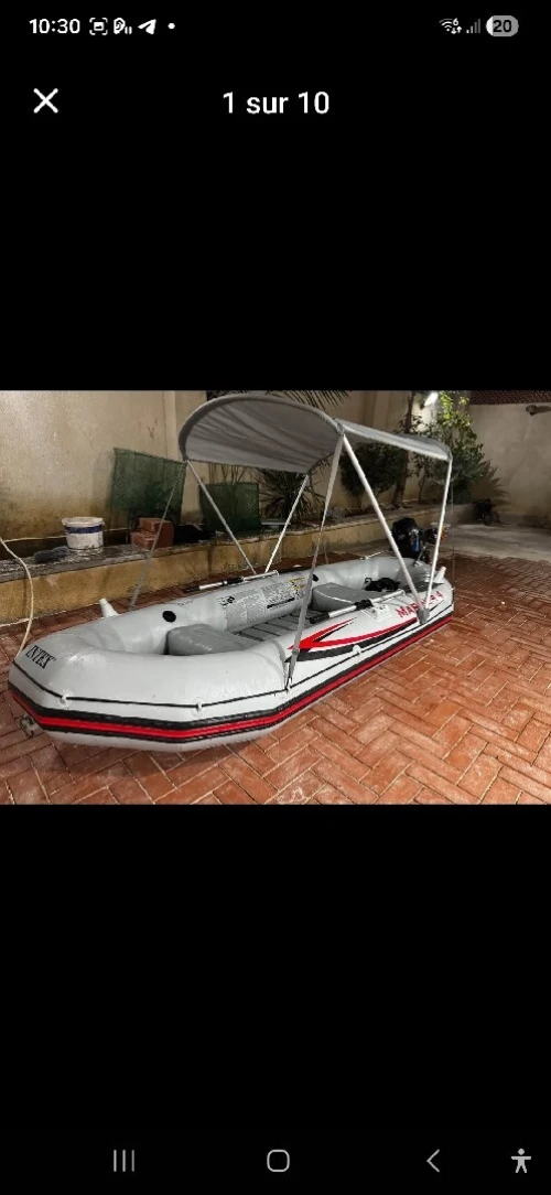 MARINER 4 AVEC MOTEUR ET ACCESSOIRES