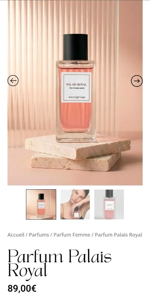 Parfum maison héritage