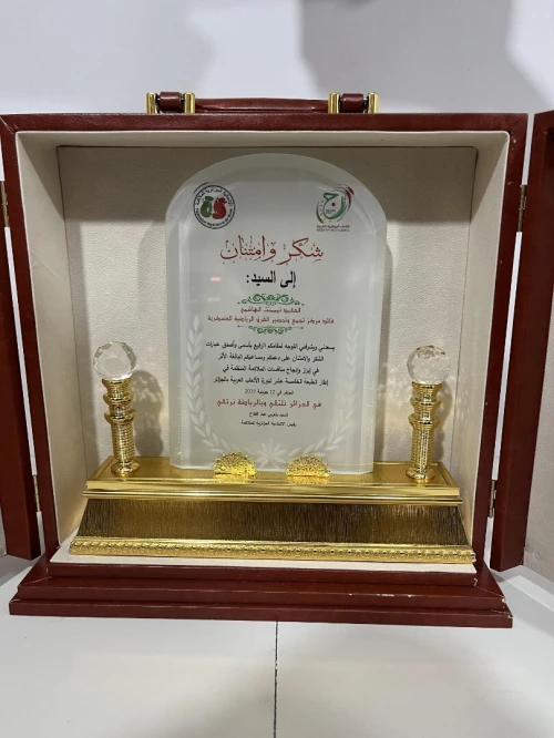Trophée personalisé  / Cristal / en Bois  Gravure et Impression