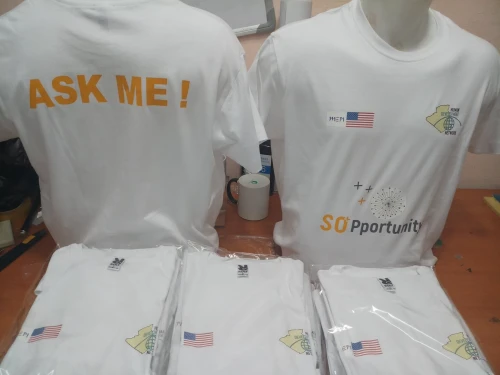 Impression textile (t-shirts, polos, casquettes, etc.) DTF
