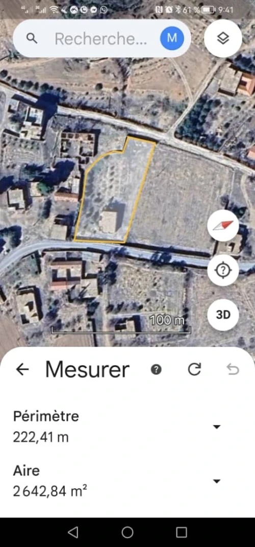 Vente Terrain Agricole Sétif Hamma