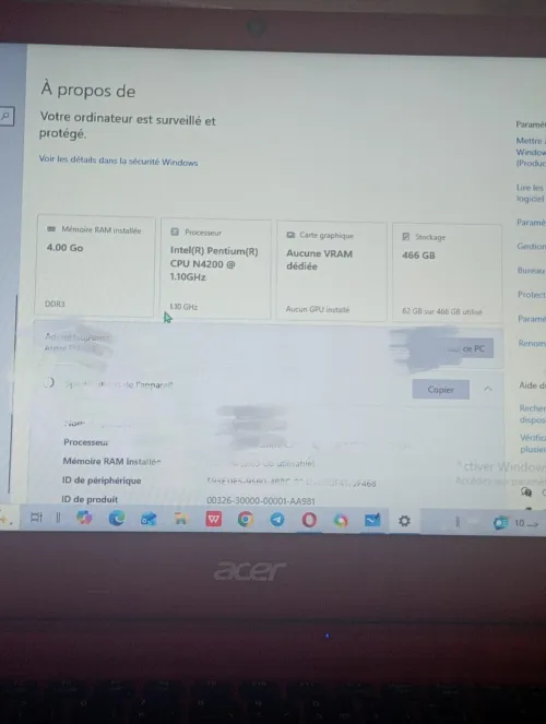 Pc portable ACER