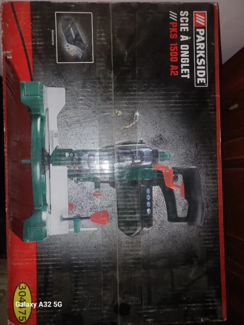 SCIE A ONGLET PARKSIDE PKS 1500