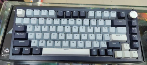 CLAVIER GAMING MÉCANIQUE JEDEL KL-81  FILAIRE  BLEU SWITCH  RGB LIGHTING ANTI-GHOSTING 75