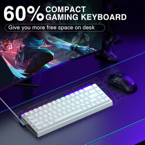 Aula Hero 68 HE Magnetic Gaming Keyboard, 8K Polling