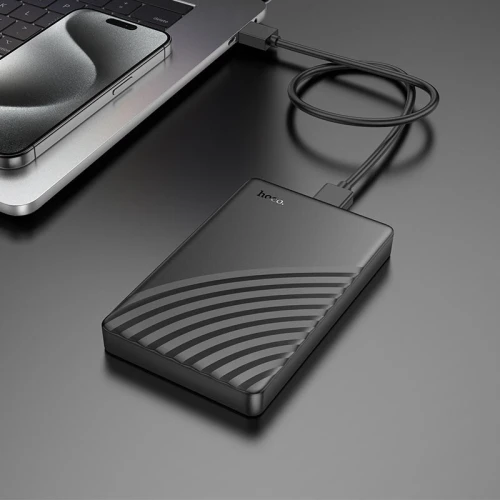 rack hoco hb46  USB3.0 2.5-inch SATA hard drive enclosure sliding cover