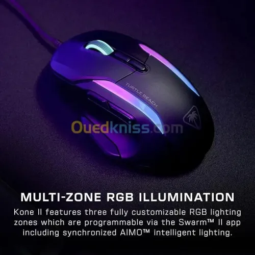 SOURIS GAMING TURTLE BEACH KONE II RGB 26000dpi