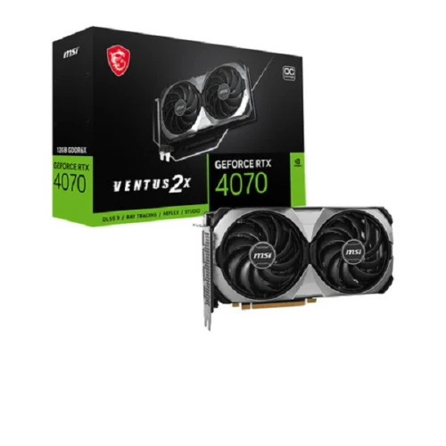 CARTE GRAPHIQUE NVIDIA RTX 4070 VENTUS 2X 12GB GDDR6X