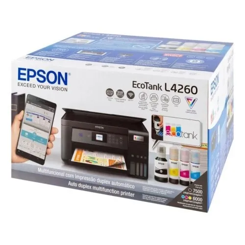 IMPRIMANTE EPSON L4260 ECOTANK A4 WIFI RECTO VERSO