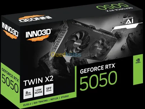 carte graphique RTX 5050 INNO3D GEFORCE TWIN X2 OC 8GB