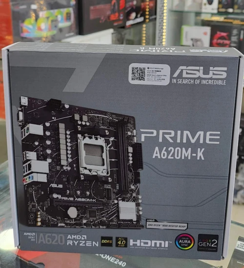 ASUS A620M-K DDR5 ARGB GEN2 PCIe 4.0  ASUS AURA SYNC READY9000