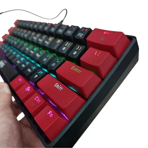 CLAVIER GAMINIG JEDEL KL69 MECANIQUE RED SWITCH