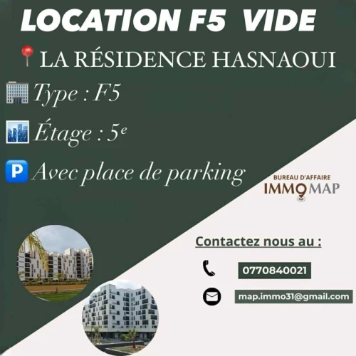 Location Appartement F5 Oran Bir el djir