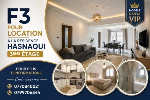 Location Appartement F3 Oran Bir el djir
