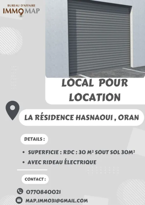 Location Local Oran Bir el djir
