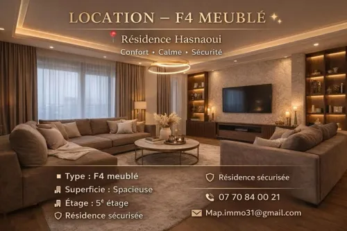 Location Appartement F4 Oran Bir el djir