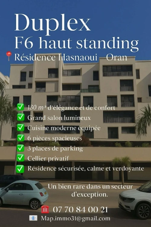 Vente Appartement Duplex Oran Bir el djir