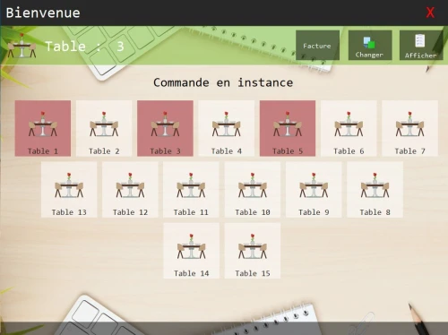 Logiciel de Gestion : Fast Food, Pizzeria, Restaurant, Pêcherie, Cafeteria, Crèmerie, Pâtisserie