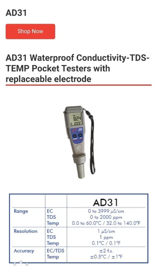 Equipements de laboratoire, de controle qualité et instruments de mesure