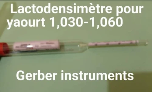 Thermolactodensimètre pour yaourth