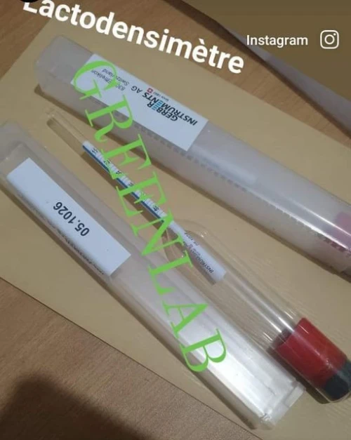 Lactodensimètre lait