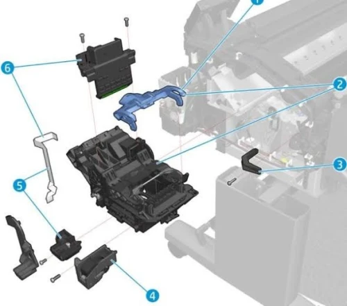 services de maintenance et dépannage Traceur hp