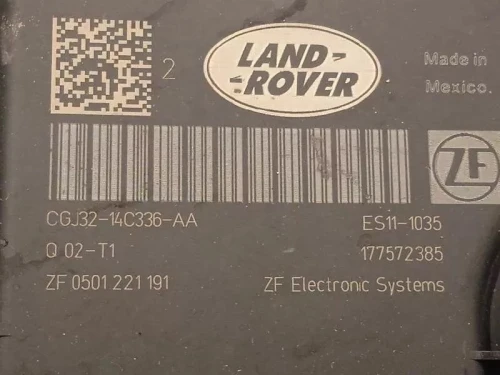 BOITE DE VITESSES RANGE ROVER EVOQUE 
