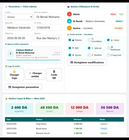 Logiciel Gestion Cabinet Médical