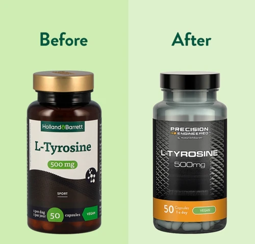 Holland&Barrett L-Tyrosine 500mg 50gél