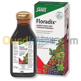 Floradix Liquide Fer & Vitamines - 250 ml