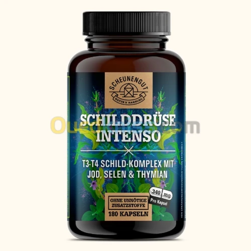 GLANDE THYROÏDE INTENSE Complexe thyroïdien T3 T4 avec iode, sélénium et thym