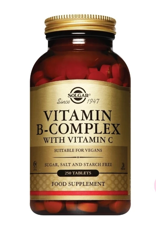 Complexe de vitamines B avec vitamine C 250 comprimes فيتامينات ب المرحلة مع فيتامين C 250 حبة