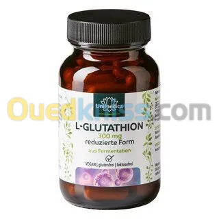 UNIMEDICA L-glutathion réduit 300mg dose élevée, de fermentation naturelle 60 gélules