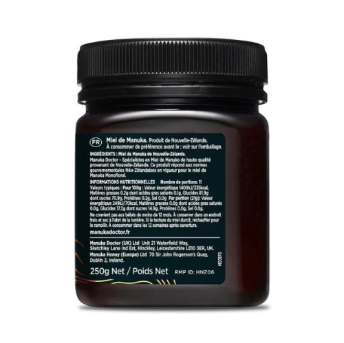 Manuka Doctor 1000 MGO Miel De Manuka Monofloral 250Gr عسل مانوكا أحادي الزهرة