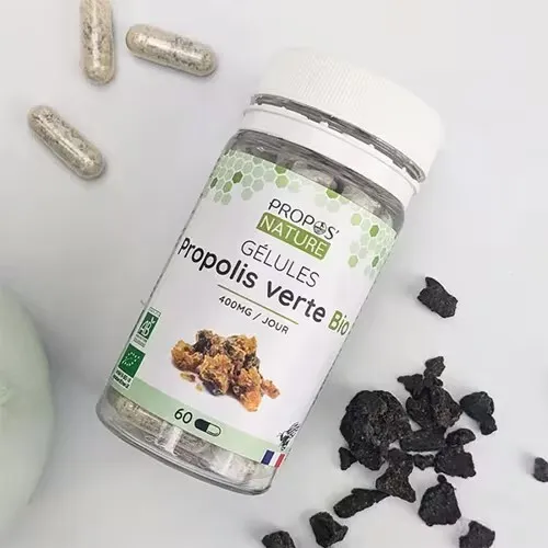 Propos Nature Apitherapie Propolis Verte Bio 60 gelules