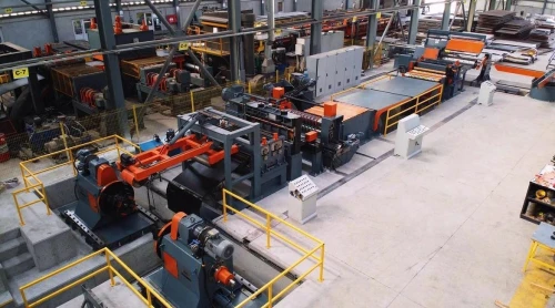 LIGNE DE COUPE DE BOBINE,LIGNE DE REFENDAGE ET LIGNE DE PROFILES 